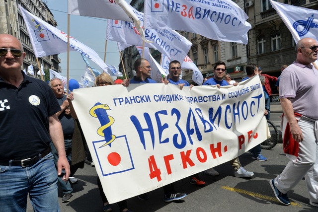 protest sindikata, tanjug zoarn zestic Thumbnail