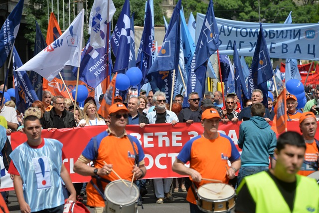 protest sindikata1, tanjug, zoran zestic Thumbnail
