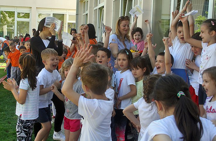Olimpijske igre PU „Radosno detinjstvo”  Foto: Dnevnik.rs/ F. Bakić 