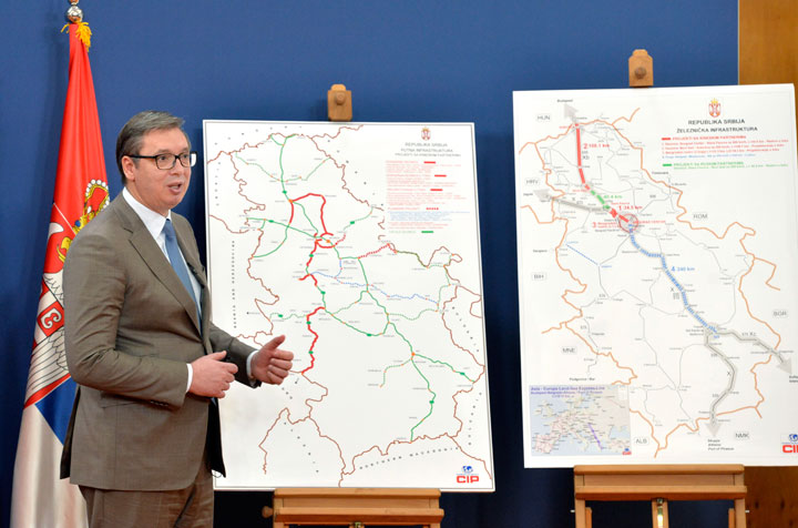 Vučić s predstavnicima kompanije o moravskom koridoru i projektima