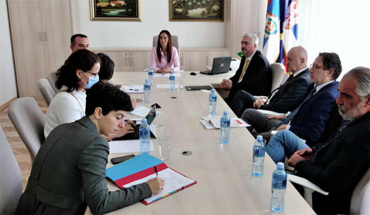 Милошевић са члановима Одбора за културу и образовање ЕП | Dnevnik