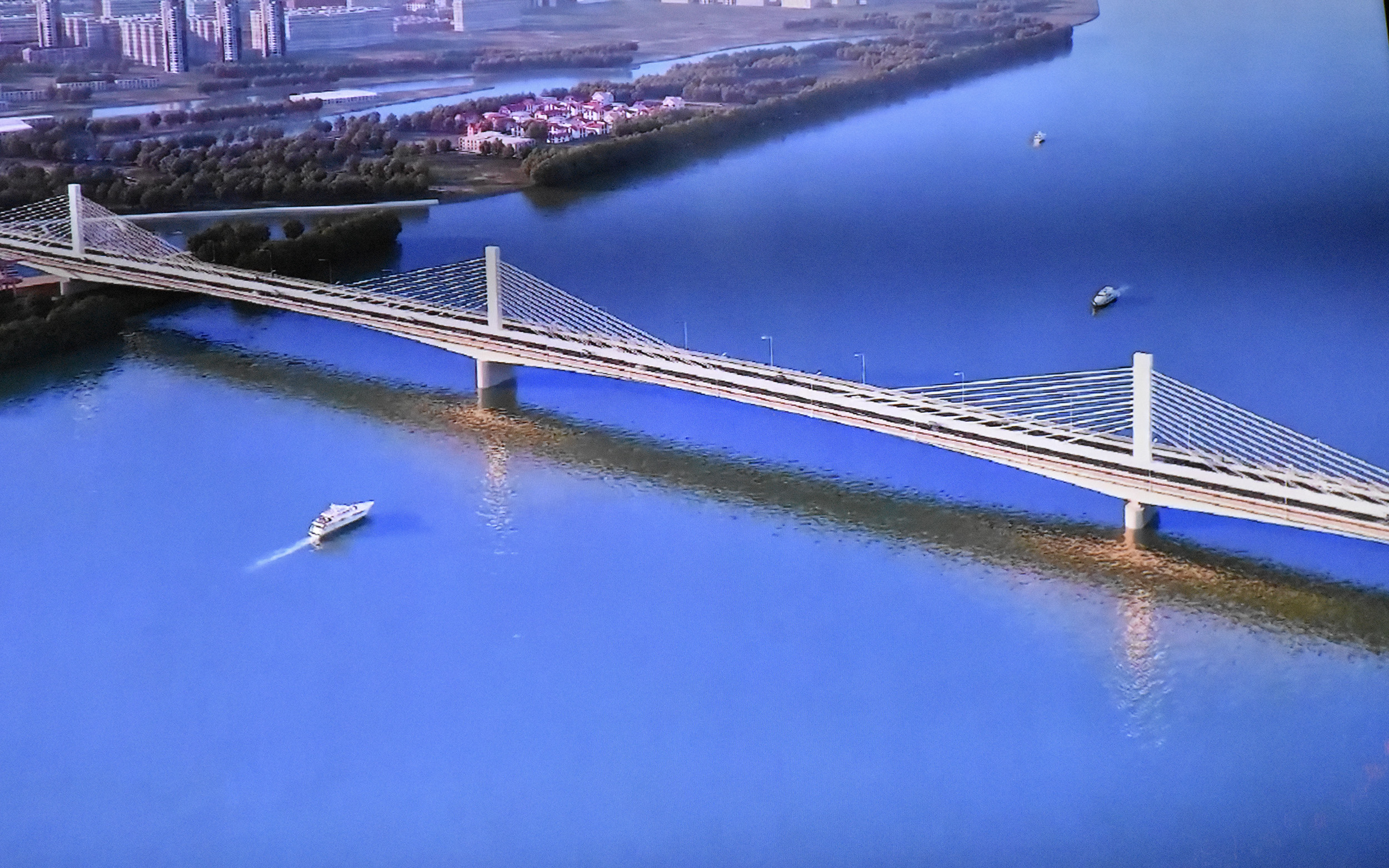 Sa tri nova mosta Potpuno se menja život ljudi u Novom Sadu, Vesić obišao radove