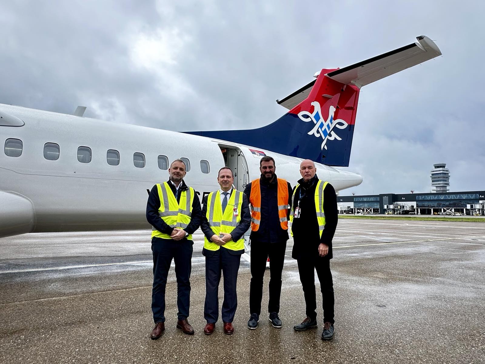 Osmi ATR 72-600 pridružio se floti Er Srbije Sleteo na beogradski aerodrom