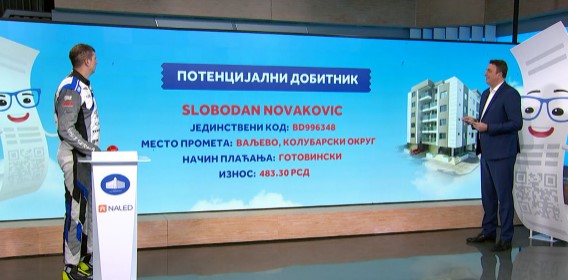 Izvučeni dobitnici nagradne igre "Uzmi račun i pobedi": Beograđanin i Valjevac dobili stanove u naselju Zemunske kapije