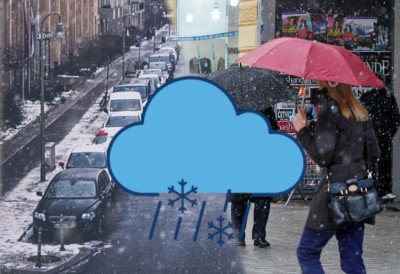 РХМЗ УПОЗОРАВА: Нови снег и киша у већем делу Србије