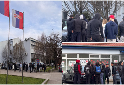 “ЖЕЛИМО ДА УЧИМО” Тихи протест студената испред Економског факултета у Суботици