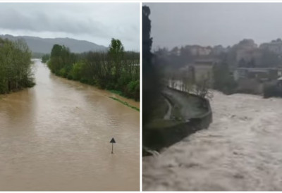 (ВИДЕО) НЕВРЕМЕ ПРАВИ ХАОС У ИТАЛИЈИ, ШВАЈЦАРСКОЈ, НЕВОЉЕ И У ХРВАТСКОЈ! Језиви снимци, реке се изливају, нападало и 100 цм снега!