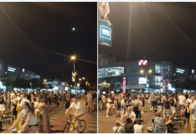 У ТОКУ БЛОКАДЕ У НОВОМ САДУ Код Променаде и Моста слободе и даље заустављен саобраћај (ФОТО, ВИДЕО)
