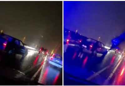 (ВИДЕО) САОБРАЋАЈКА КОД ЧЕНЕЈА Сударили се аутомобил и трактор са сејалицом! Саобраћај успорен, СТВАРАЈУ СЕ ЗАСТОЈИ