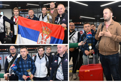 БРОНЗА СИЈА КАО ЗЛАТО: Шахисти Србије допутовали у Београд након још једног великог успеха на Европском првенству