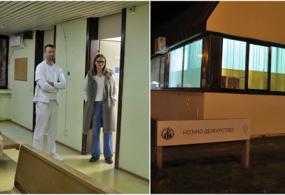 ДЕЖУРНЕ ЕКИПЕ СПРЕМНЕ ЗА НОЋНЕ ХИТНЕ СЛУЧАЈЕВЕ У ДОМУ ЗДРАВЉА "НОВИ САД" Акутна стања збрињавана без паузе