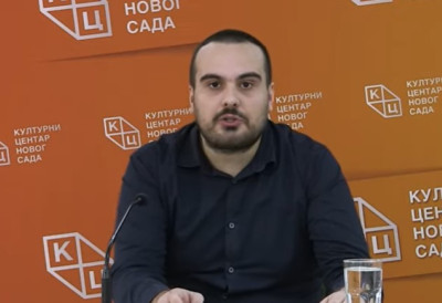 Предавање Владимира Папића на тему „Мали ноћни роман Милорада Павића“ на Јутјуб каналу КЦНС