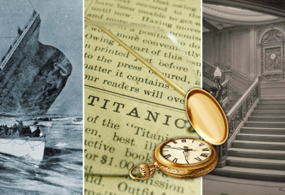 НА ПРОДАЈУ СТВАРИ СА ТИТАНИКА Међу предметима и сат кој је СТАО У ТРЕНУТКУ ПОТОНУЋА