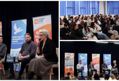 МЛАДИ ФУТОЖАНИ ОРГАНИЗОВАЛИ ПАНЕЛ Татјана Медвед подржала дискусију „Спорт и млади“