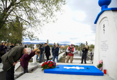 ОБНОВЉЕН РУСКИ НЕКРОПОЉ У БЕЛОЈ ЦРКВИ Ђурђевић: "Руски народ је Господа Бога и своју веру пронашао овде”