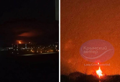 МАСОВНИ НАПАД ДРОНОВИМА Велика рафинерија Лукоила у пламену РАЊЕНО СРЦЕ РУСКЕ НАФТНЕ ИНДУСТРИЈЕ (ВИДЕО)