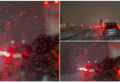 (ФОТО, ВИДЕО) ПОПАЉЕНИ МЕТЕОАЛАРМИ Снег веје у Ужицу, Новој Вароши, Ариљу... КОЛАПС НА ПУТЕВИМА, огласио се и РХМЗ