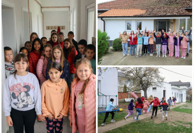 РЕНОВИРАНА ШКОЛА У БЕРИВОЈЦУ У АП КИМ Гујон: То је 54. по реду реконструисана школа