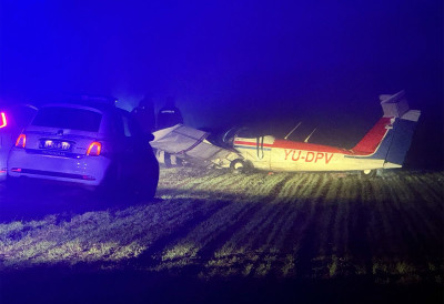 НАСТАВЉА СЕ УВИЂАЈ КОД СУБОТИЦЕ Пилот повређен приликом пада спортског авиона ЈЕ У СТАБИЛНОМ СТАЊУ