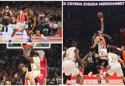 (ФОТО, ВИДЕО) ВЕЛИЧАНСТВЕНИ ТРИЈУМФ ЦРВЕНЕ ЗВЕЗДЕ Монако пао пред Батлером и Добрићем