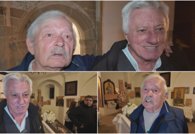 (ФОТО) НАЈБОЉИ ПРИЈАТЕЉИ СЕ ПОМИРИЛИ ПОСЛЕ 20 ГОДИНА ТИШИНЕ Драган и Благоје опростили један другоме у цркви УЗРОК НЕСЛАГАЊА БИЛА НАЈОБИЧНИЈА СИТНИЦА