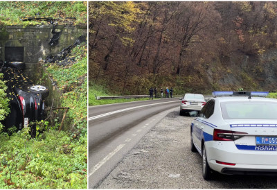 (ВИДЕО) ДВА ТЕЛА ПРОНАЂЕНА У СЛУПАНОМ АУДИЈУ, У ЊЕМУ ЈЕ ПОСЛЕДЊИ ПУТ ВИЂЕНА АНА РАДОВИЋ! Преврнути аутомобил јутрос откривен, ово су најновији детаљи