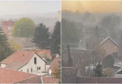 (ВИДЕО) ЛЕД ЗАСУО СУБОТИЦУ Пао град на северу Србије ТЕК НАС ОЧЕКУЈУ ВЕЋИ ПАД ТЕМПЕРАТУРЕ И ОБИЛНЕ ПАДАВИНЕ