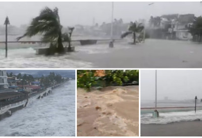 (ВИДЕО) СКОРО МИЛИОН ЉУДИ ЕВАКУИСАНО! Потпуна ПАНИКА, супертајфун разара,  језиви снимци откривају хаос