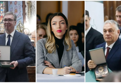 ОНИ СУ ЛИДЕРИ И ВИЗИОНАРИ! Министарка Месаровић честитала Вучићу и Орбану на награди "Иштван Пастор":  Пријатељство српског и мађарског народа учинили су нераскидивим