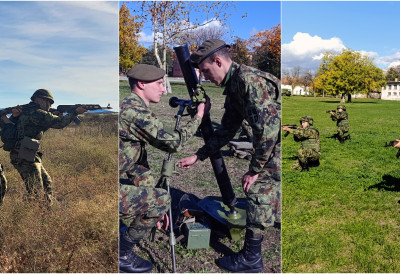 (ФОТО) ПРАВА ОБУКА ТЕК ПОЧИЊЕ: Нови војници пролазе кроз ватрене вежбе и тактичку припрему