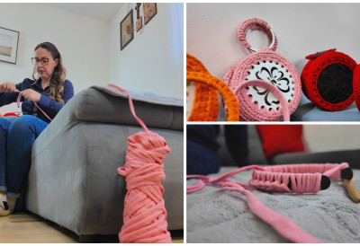 (ФОТО) СВОЈ ТАЛЕНАТ ОТКРИЛА У ВРЕМЕ КОРОНЕ, А ОНДА... Млада Чачанка од ХЕКЛАЊА НАПРАВИЛА БРЕНД! Торбе од дрвета које никога не остављају равнодушним