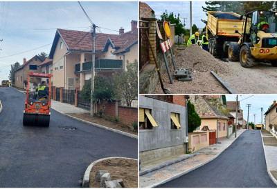 (ФОТО) ЗНАЧАЈАН ИНФРАСТРУКТУРНИ ПРОЈЕКАТ У СРЕМСКИМ КАРЛОВЦИМА ПРИ КРАЈУ После 63 године Матошева улица добија ново лице