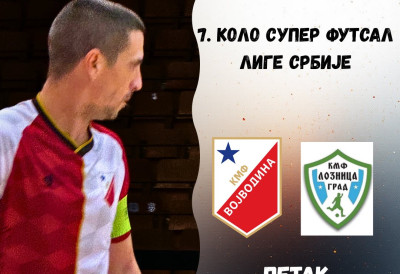 ВОШИНИ ФУТСАЛЕРИ У СУБОТУ СА ЛОЗНИЦОМ У ДЕРБИЈУ 7. КОЛА ПРВЕ ЛИГЕ СРБИЈЕ: Четворица Бразилаца на Спенсовој сцени