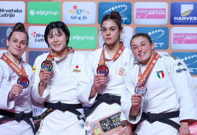ЈОШ ЈЕДАН УСПЕХ ЏУДИСТКИЊЕ ИЗ НОВОГ САДА: Александра Андрић освојила бронзу на Гран прију у Загребу