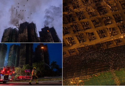 ПОЖАР У ХОНГ КОНГУ „УГЛАВНОМ ПОД КОНТРОЛОМ“ Бројке су језиве: У пламену СТРАДАЛО 75, више од 300 људи се води као НЕСТАЛО