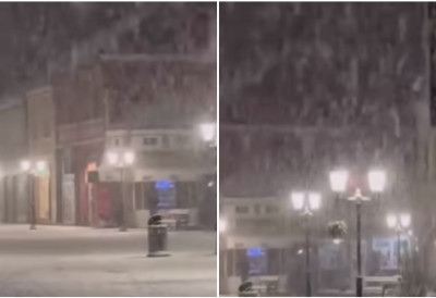 (ВИДЕО) Снег ће вејати читаву ноћ! СТИГЛА НОВА НАЈАВА РХМЗ-а: Србија ће се забелети, ПРЕТИ И ЛЕДЕНА КИША Погледајте НЕВЕРОВАТАН снимак из Ивањице