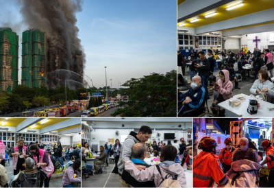 (ВИДЕО) Настрадало најмање 36 особа! ЈЕЗИВИ БИЛАНС ОГРОМНОГ ПОЖАРА у стамбеном комплексу у Хонгконгу ВИШЕ ПРИЈАВА О ЉУДИМА ЗАРОБЉЕНИМ у минимум 7 зграда