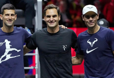 НОВАК ИЗ ПОШТОВАЊА ПРЕМА НАДАЛУ И ФЕДЕРЕРУ: Нећу ово да кажем...