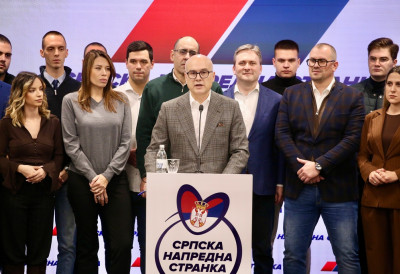 ЛИДЕР СНС МИЛОШ ВУЧЕВИЋ Наша листа остварила убедљиву и чисту победу у Неготину, Мионици и Сечњу