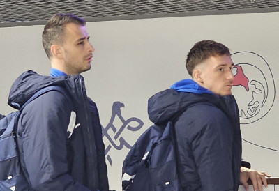 „ОРЛОВИ“ СТИГЛИ У САРАЈЕВО: Добрић и Дангубић у тиму за дуел с Босном и Херцеговином
