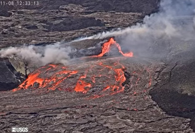 ПРОРАДИО ВУЛКАН НА ХАВАЈИМА Лукови лаве иду до 30 МЕТАРА