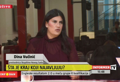 ТО СУ ТРЕНУТНО НАЈВЕЋИ ЗЛОТВОРИ КОЈИ СЕ БАВЕ ПОЛИТИКОМ Дина Вучинић о актуелним темама: Сигурна сам да је Хрка инструисана од оних који су се бавили обојеном револуцијом