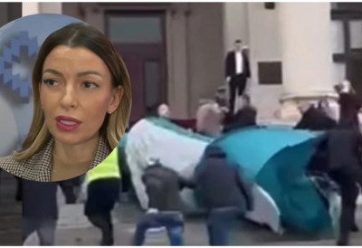 МИНИСТАРКА МЕСАРОВИЋ НАЈОШТРИЈЕ ОСУДИЛА НАСИЉЕ ИСПРЕД НАРОДНЕ СКУПШТИНЕ: Хоће поново да покушају да запале Парламент, да туку посланице и спрече да се одлучује о најважнијим темама за наше грађане