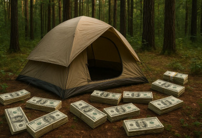 НИЈЕ СТИГАО ДА ПОТРОШИ ПАРЕ Полицајац који је нестао са заплењеним новцем пронађен у шуми ЖИВЕО У ШАТОРУ