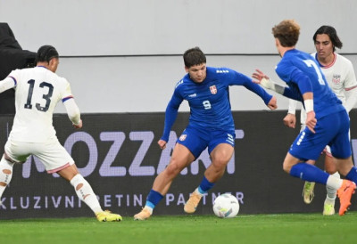 МЛАДА РЕПРЕЗЕНТАЦИЈА СРБИЈЕ САВЛАДАЛА САД у пријатељском дуелу у сколпу припрема за ЕП