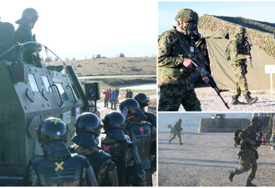 СРПСКИ ШТИТ СПРЕМАН ЗА ЛИБАН Војска Србије тактичком вежбом код Бујановца показала да је дорасла изазову на Блиском истоку