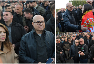 У БЕОГРАДУ ОРГАНИЗОВАНА ДОБРОДОШЛИЦА Вучевић: Захвалимо Србима са КиМ што чувају српску државу у јужној покрајини