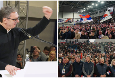 ВУЧИЋ У МИОНИЦИ: Јавни дуг смо смањили, два пута је мањи од немачког, и ГОТОВО 14 ГОДИНА ИМАМО СТАБИЛАН КУРС ДИНАРА, када смо то имали?