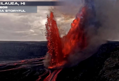 (ВИДЕО) НЕВЕРОВАТНА МОЋ ПРИРОДЕ Хавајски вулкан избацивао лаву 330 метара у вис