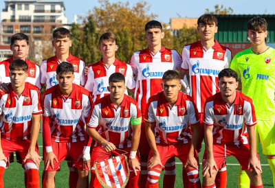 ОМЛАДИНЦИ ЦРВЕНЕ ЗВЕЗДЕ ПОБЕДИЛИ БАЊИК и пласирали се у треће коло Лиге шампиона за младе